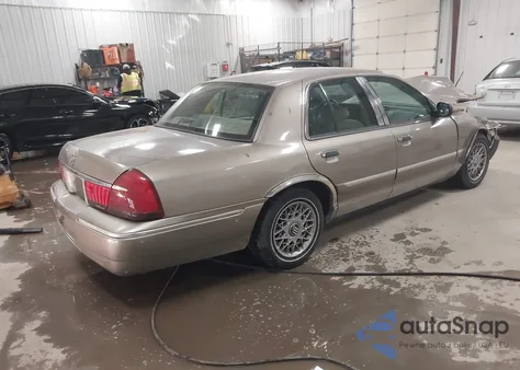 2002 Mercury Grand Marquis Gs from USA, damaged, VIN 2MEFM74W22X659349